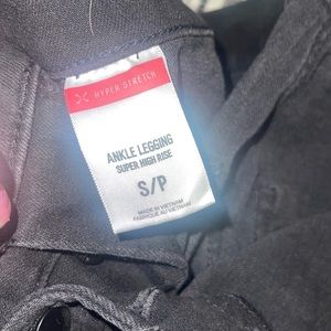 Black, high waisted jeans